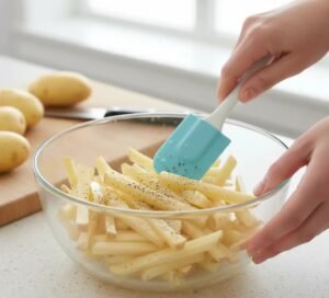 Homemade French Fries in Air Fryer