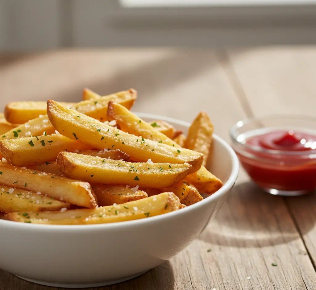 Homemade French Fries in Air Fryer