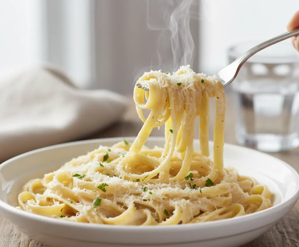 Fettuccine Alfredo Pasta Recipe