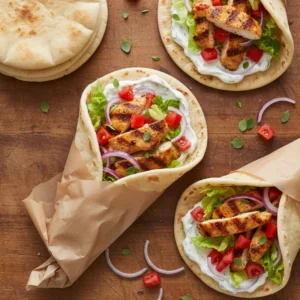 Greek Chicken Gyros Recipe