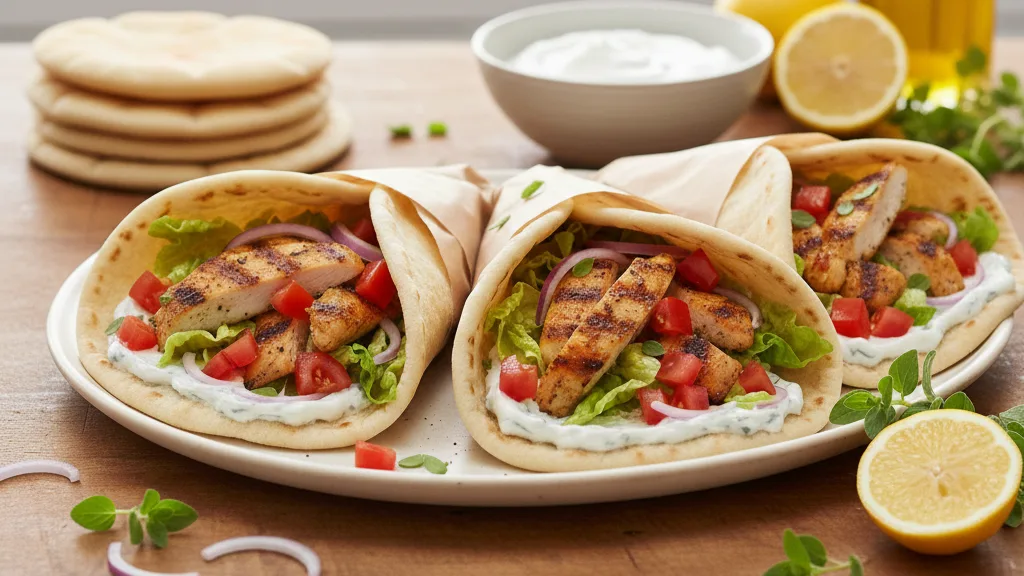 Greek Chicken Gyros Recipe