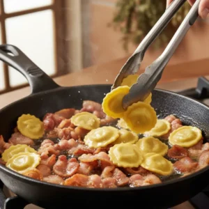 Ravioli Carbonara Recipe