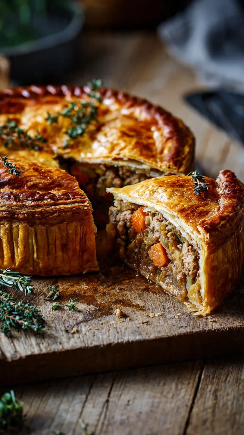 Herbed Pork Pie
