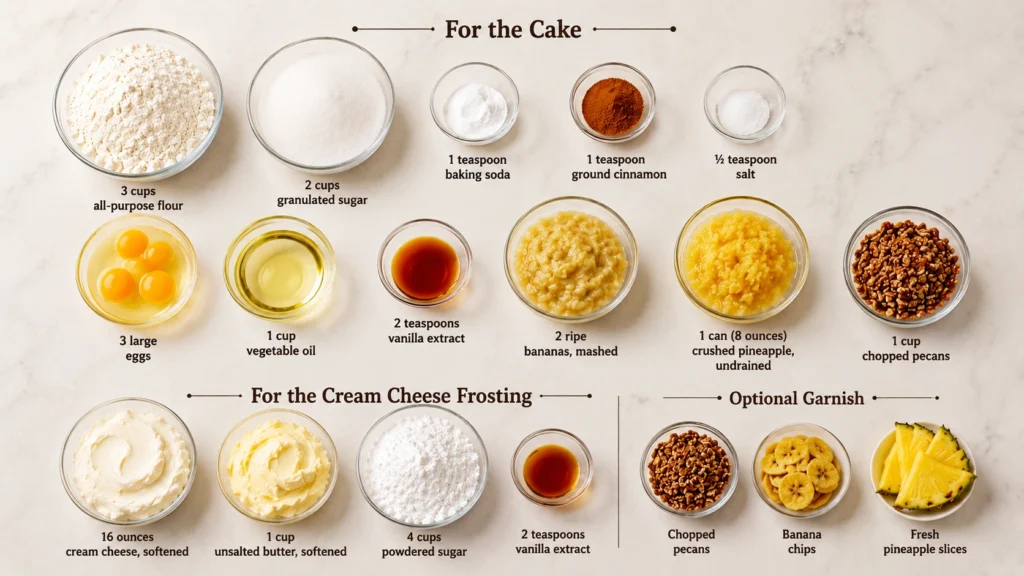 Magnolia Bakery Hummingbird Cake Recipe Ingredients
