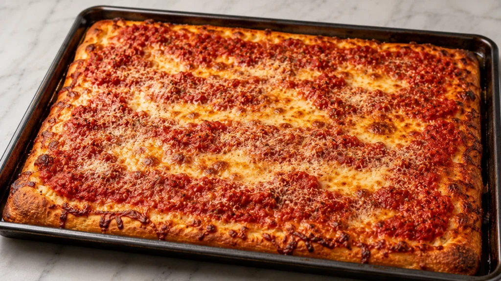 baking-sicilian-style-pizza