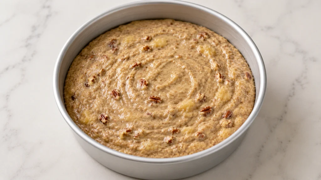 magnolia-bakery-hummingbird-cake-fill-cake-pans