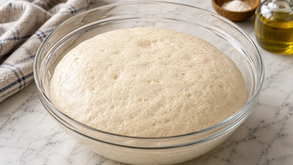 sicilian-pizza-dough-first-rise